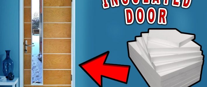 How can I make my door more insulated?