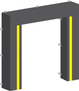 How do you measure for loading dock seals?