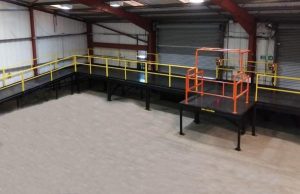 Can a loading dock be ground level?