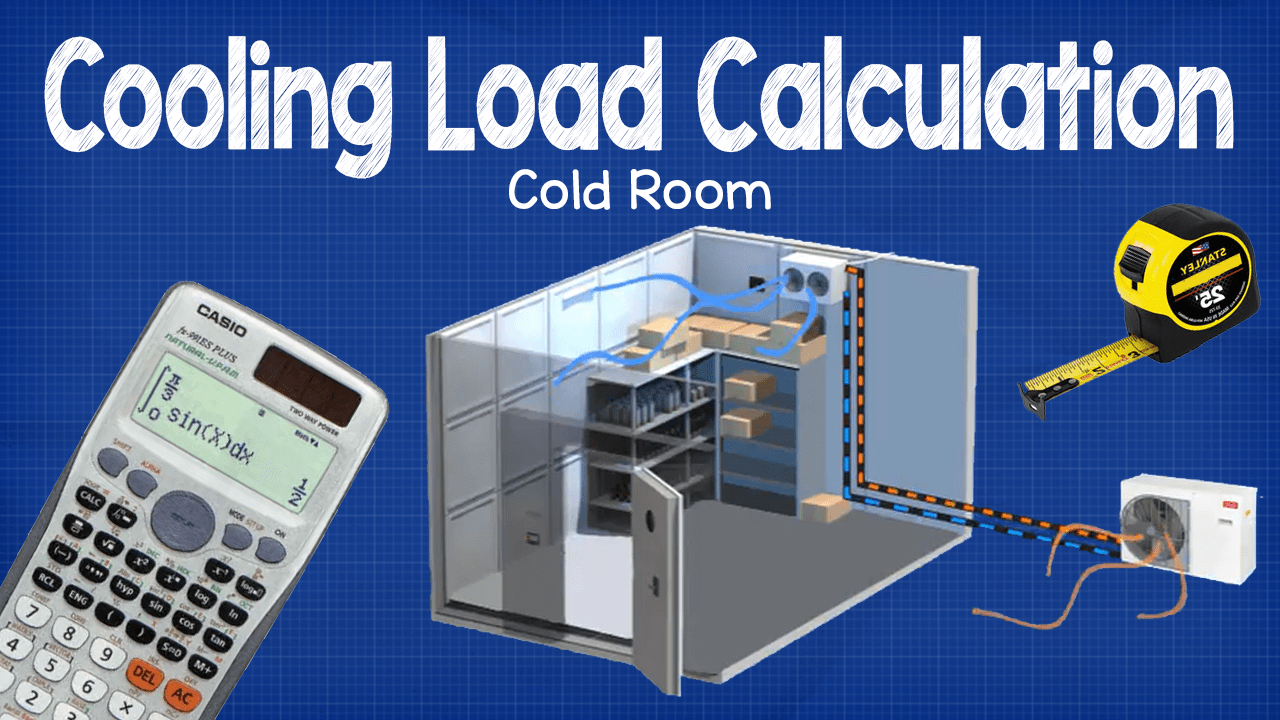 How do you calculate cold storage capacity?