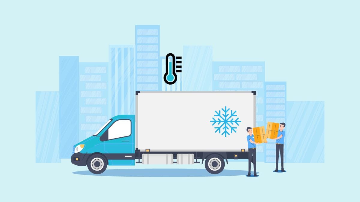 What is the cold chain of delivery?