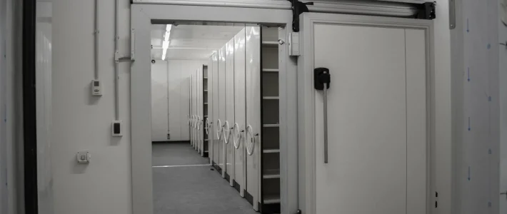Inside Insulated Cold Storage Doors
