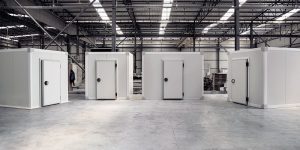Inside Insulated Cold Storage Doors