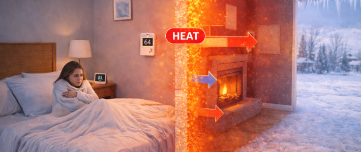 Preventing Heat Loss in Cold Rooms